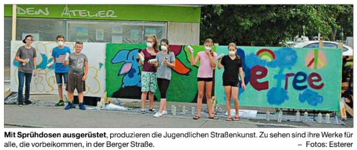 Graffitikurs Sommerferien 2017