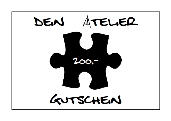 200€ Atelier Gutschein